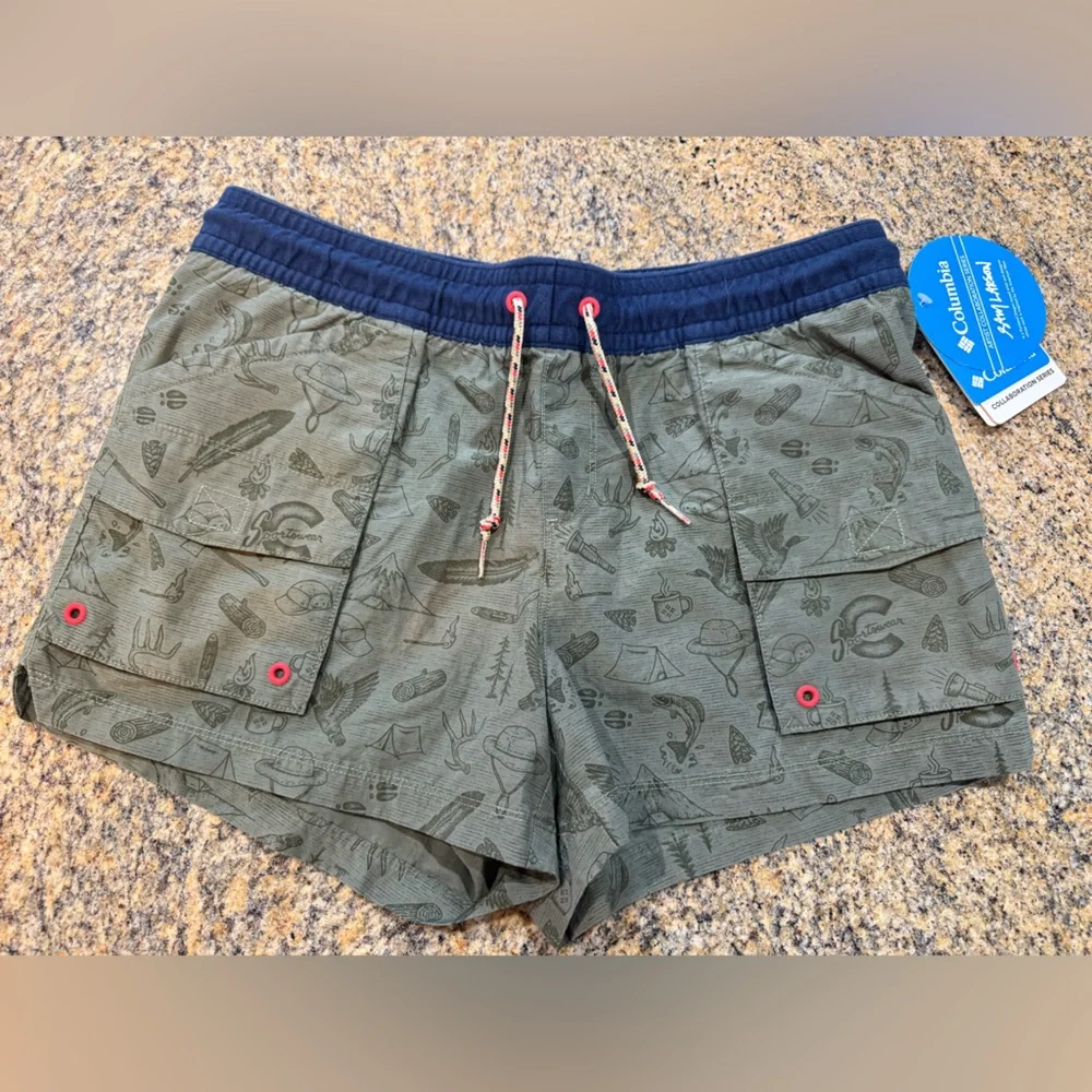 NWT Columbia women’s large mouth 1994 shorts size medium - Picture 3 of 11